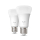 Philips Hue Inteligentna żarówka White  A60 E27 - 1100 lm (2sz.) - 1490203 - zdjęcie 2